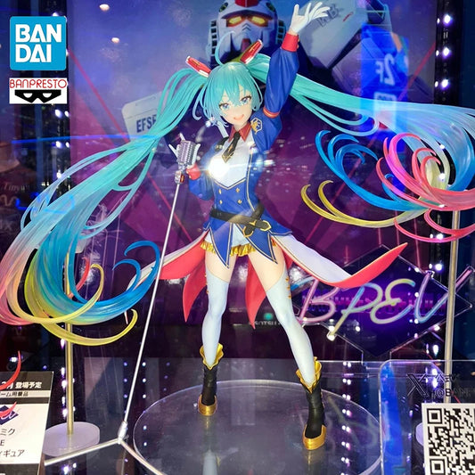 Banpresto Gundam 45th x Hatsune Miku PVC 23cm Model