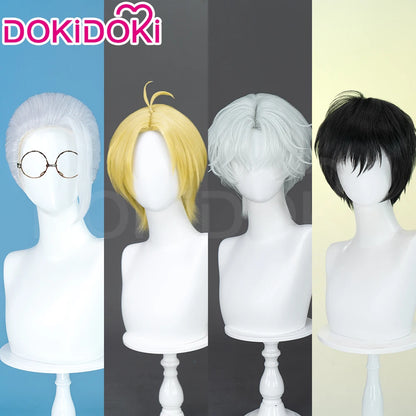 IN STOCK Asakura Shin Sakamotoo Taro Yoichi Nagumo Kei Uzuki Wig Anime Cosplay DokiDoki Men 35cm Short Hair Free Wig Cap