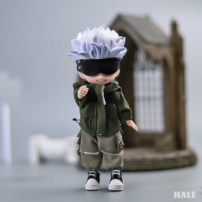 OB11 1/12 Doll Outdoor Jacket and Pants Suit Casual Outfit Accessories for DIY Dolls - 2 / ob11