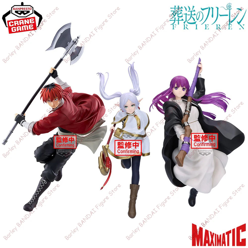 Bandai Banpresto Frieren Beyond Journey's End Stark Fern 19-29cm PVC Model