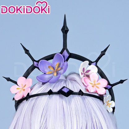 IN STOCK Castorice Hyacine Wig Game Honkai: Star Rail DokiDoki Halloween 100cm Long Hair Castorice Cosplay Headwear Free Cap