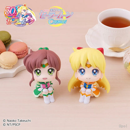 7cm Sailor Moon Anime Figure Tsukino Usagi/Chibiusa/Kino Makoto Action Figure Sailor Mars Jupiter Mercury Venus Figurine Kid Toy