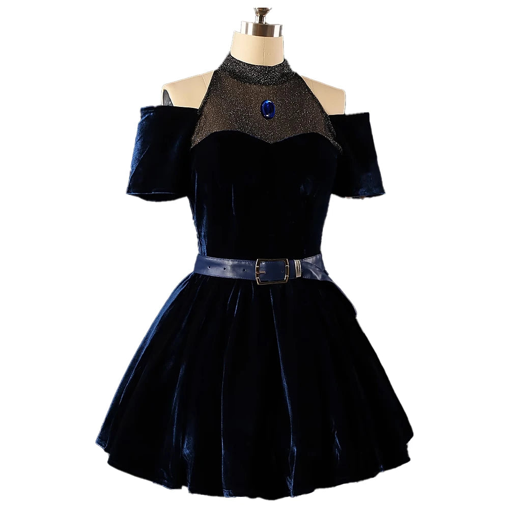 Mizi Cosplay Costume Anime Alien Stage Cosplay【XS-3XL】DokiDoki-R Women Christmas Cute Dress Costume Mizi Cosplay Plus Size