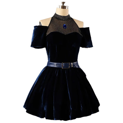 Mizi Cosplay Costume Anime Alien Stage Cosplay【XS-3XL】DokiDoki-R Women Christmas Cute Dress Costume Mizi Cosplay Plus Size