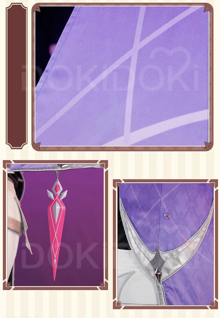 【First Batch in Dec.】Durin Cosplay Costume Genshin Impact【S-3XL】DokiDoki-R Nod-Krai Men Dragon Costume Tail Wings Plus Size