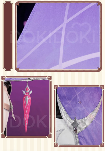 【First Batch in Dec.】Durin Cosplay Costume Genshin Impact【S-3XL】DokiDoki-R Nod-Krai Men Dragon Costume Tail Wings Plus Size