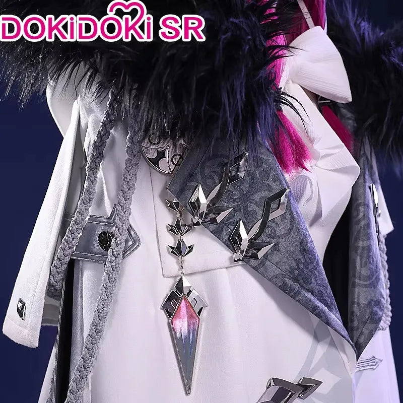 IN STOCK Columbina Cosplay Game Genshin Impact Fatui Harbinger Cosplay Costume DokiDoki-SR Cloak Women Cosplay Christmas
