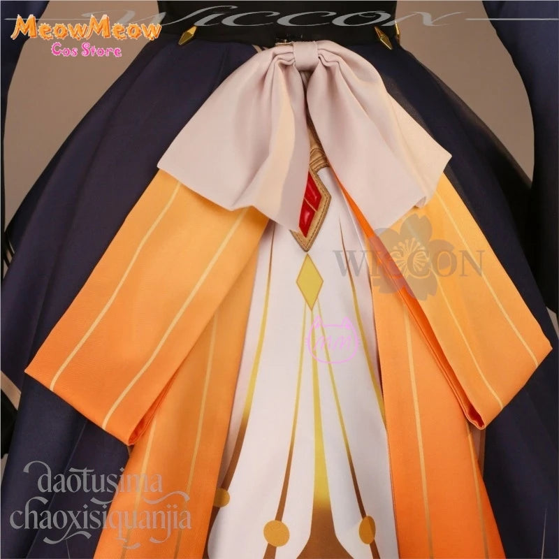 Genshin Impact Marionette Sandrone Cosplay Costume Polyester Set