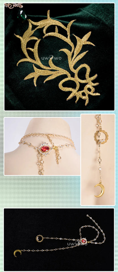 IN STOCK UWOWO C.C.Cosplay Anime Codee Geasss:C.C. CC Court Style Gown Cosplay Costume Halloween Costume