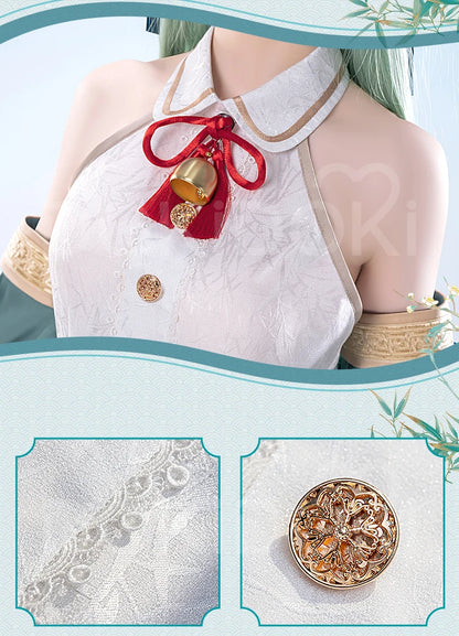 Huohuo Cosplay Costume Game Honkai: Star Rail DokiDoki-R Honkai Women Cute Maid Costume Huo Huo Cosplay Tail Christmas