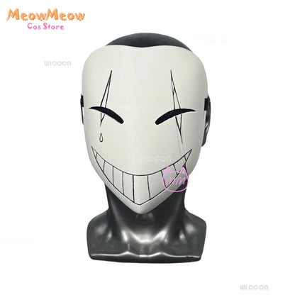 NONE Pierrot Circus Clown Cosplay Costume Set Polyester