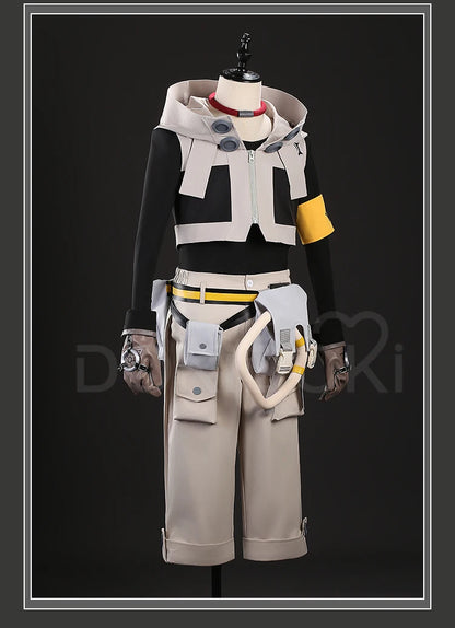 Riyo Rudo Cosplay Anime Gachiakuta【XS-3XL】DokiDoki-R Women Men Costume Rudo Surebrec Li Glaze Riyo Cosplay Wig Plus Size