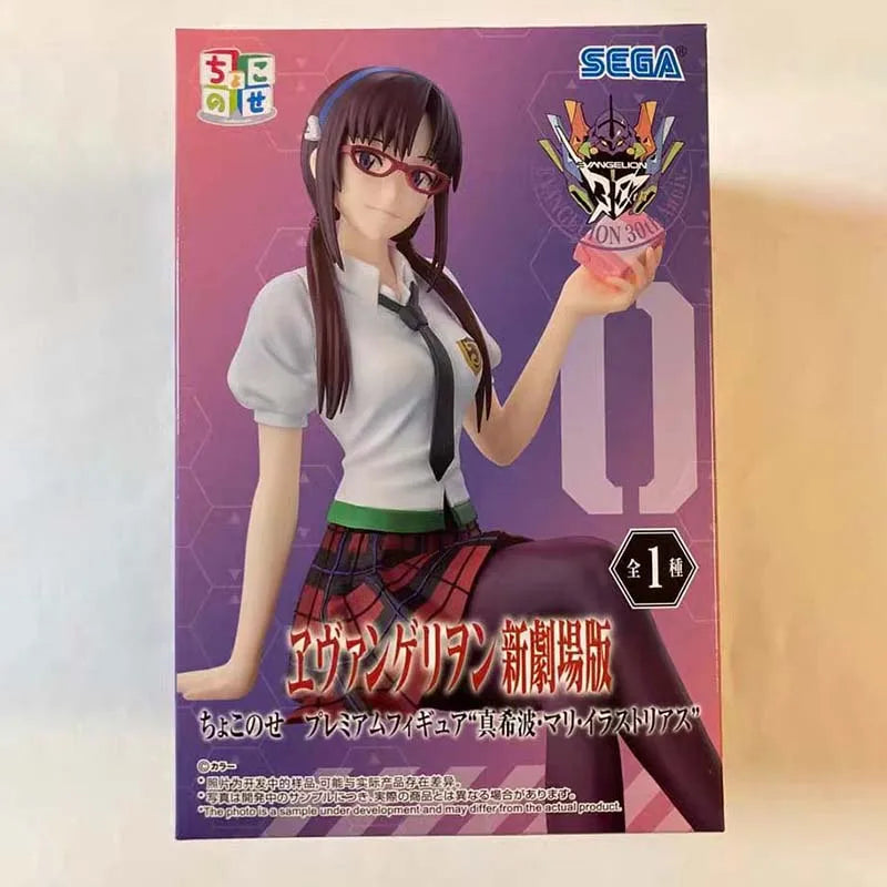 Bandai Evangelion Makinami Mari Illustrious 14CM PVC Model