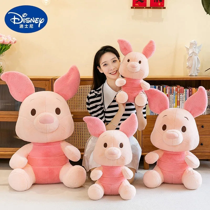 55/70/85cm Big Size Disney Piglet Kawaii Anime Plush Stuffed Doll Cartoon Room Decoration Plush Pillow Children's Holiday Gifts