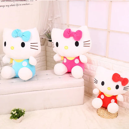 Big Size Sanrio Plush Hello Kitty Plush Hello Kitty Plushies Kawaii Hello Kitty Stuffed Dolls Animal Toy Ragdoll Home Xmas Gift