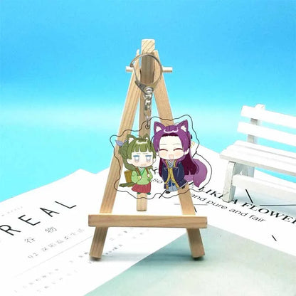 Anime The Apothecary Diaries Maomao Keychain Jinshi Gyokuyou Cosplay Gaoshun Lihua Rouran Backpack Pendant Kids Birthday Gifts