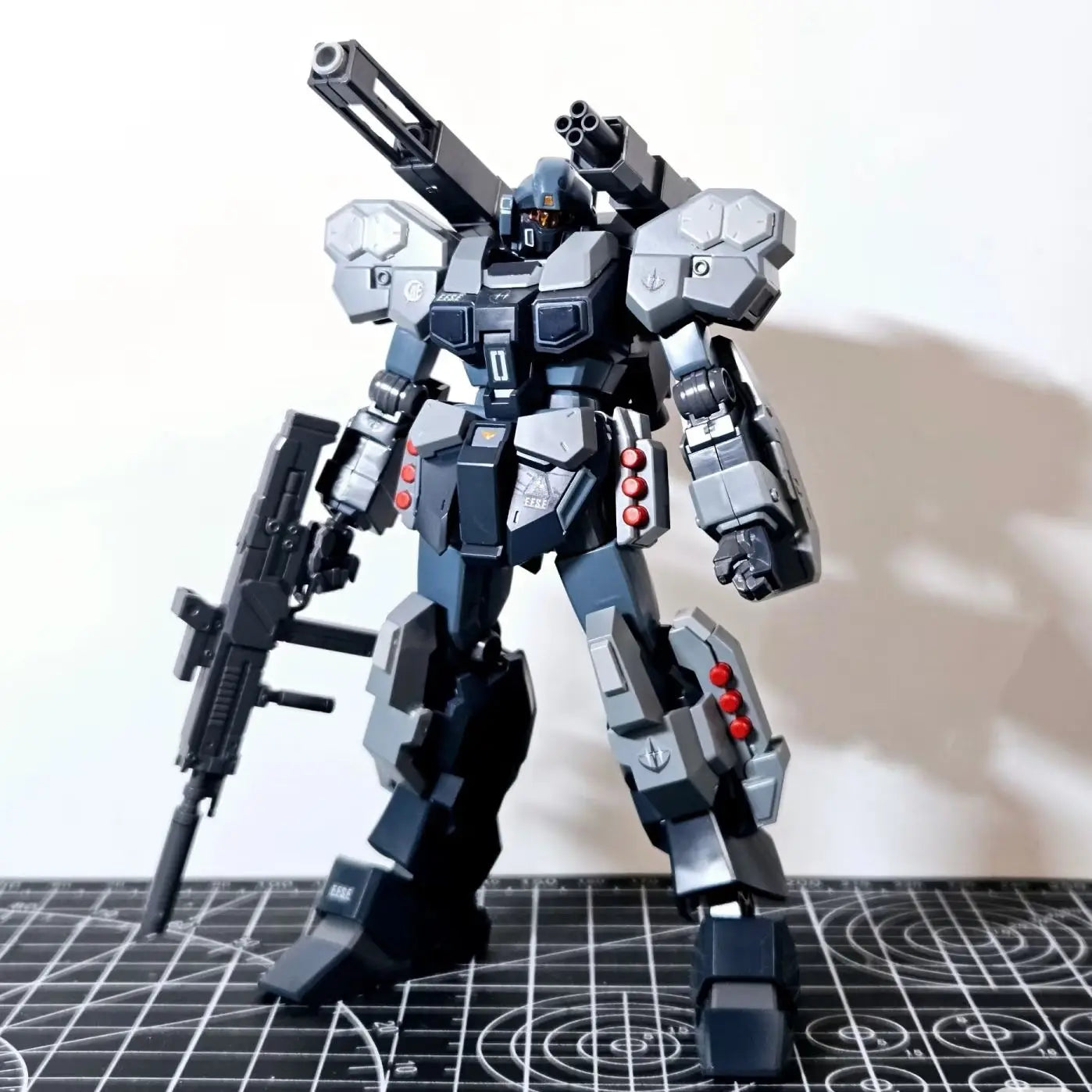 In Stock BAOBAO Model Jesta Cannon HG 1/144 Scale RGM-96X Toys Robot Assembly Model Kit Action Figure Plastic Kids Gifts