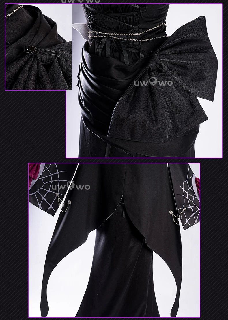 IN STOCK UWOWO Kafka Cosplay Game Honkai Star Rail Fanart Kafka Gown Cosplay Costume Halloween Costume