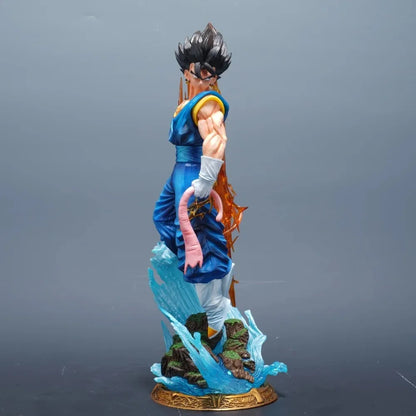 38cm Anime Dragon Ball Vegetto PVC Action Figure Statue Desktop Ornament Model Toy Gift