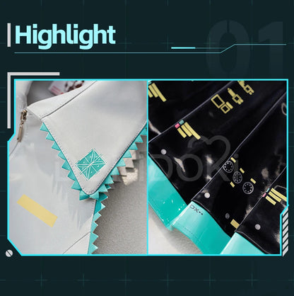 IN STOCK Mikuu Cosplay Costume DokiDoki-SR Mikku Cosplay Women Cute Short Dress Costume Mikuu Cosplay Uniform Halloween