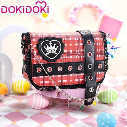 Hinamori Amu Cosplay Props Anime Shugo Chara! Cosplay Bag DokiDoki Women Red Cute Bag Amu Halloween Props