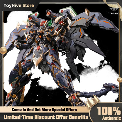 【In Stock】 Tang Dao Model Collectible Alloy Mecha Action Figure Four Holy Beasts Xuanwu CD-04 Finished Product National Creation