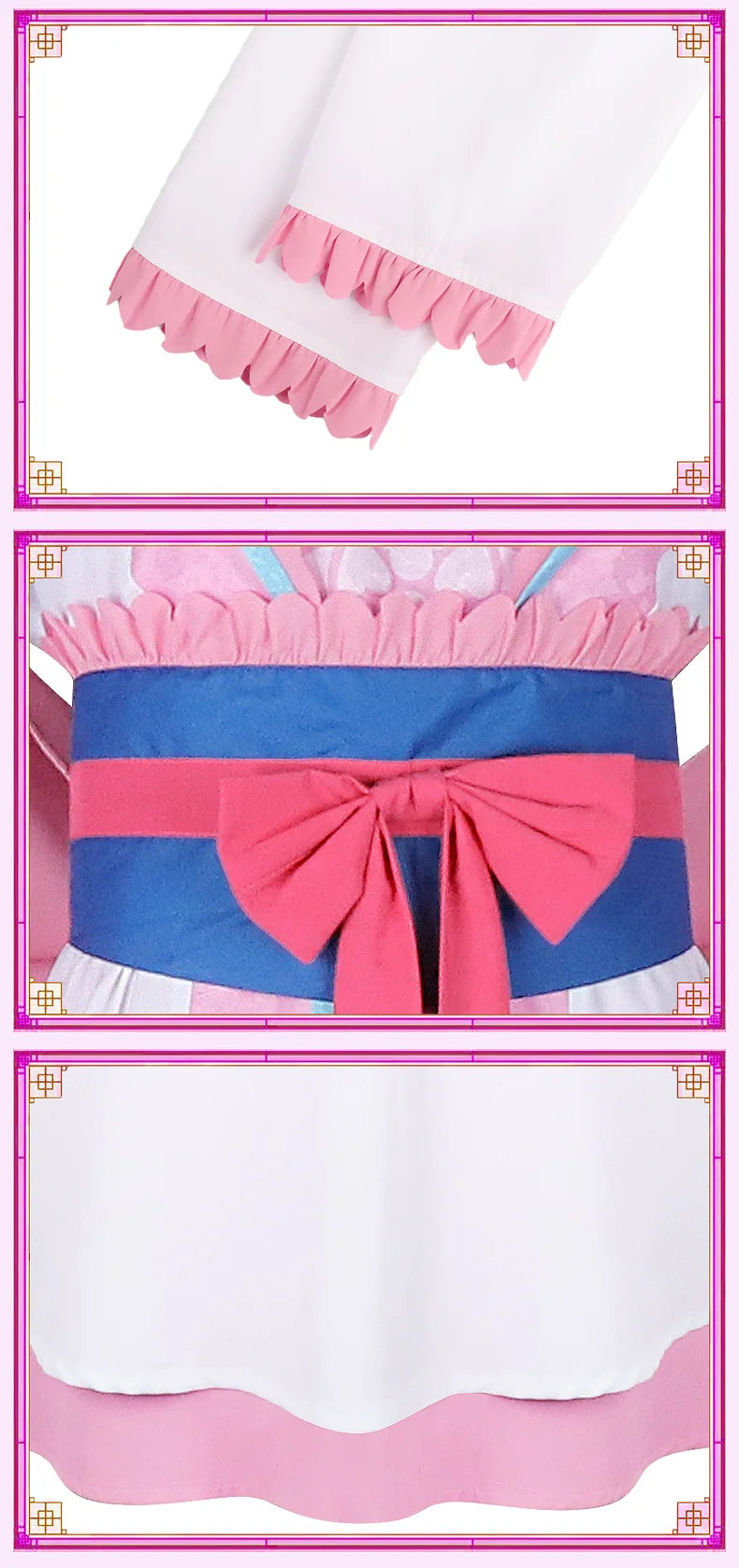 Anime The Apothecary Diaries Lishu Cosplay Costume Wig Dress Earrings Headwear Hanfu Kusuriya No Hitorigoto for Women Girls Cos