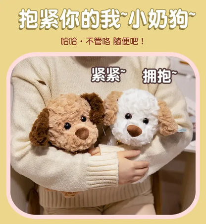 Cute Dog Plush Toy Soft Kawaii Puppy Doll Cartoon Animal Corgi Shiba Inu Pug Dog Stuffed Pillow Children Birthday Christmas Gift