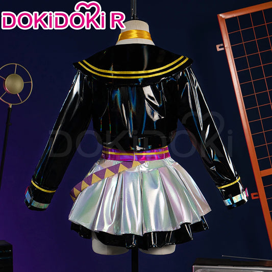 IN STOCK Rinn Lenn Lukaa Cosplay Costume【XS-2XL】DokiDoki-R Women Men Cute Short Dress Costume Muse Dash Rinn Cosplay Plus Size