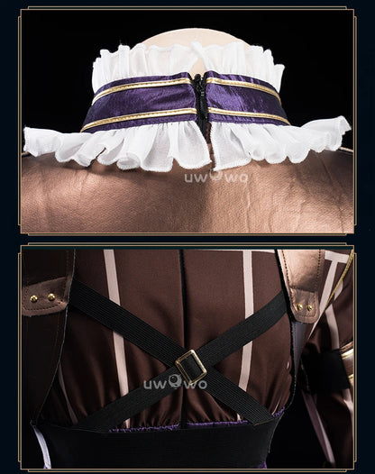 LAST BATCH UWOWO Caitlyn  Cosplay Game LOL: Caitlyn Sheriff of Piltover Cosplay Costume With Hat Halloween Costume