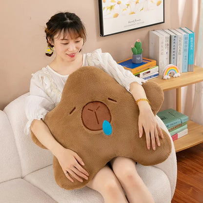 New Kawaii 55-70cm Cartoon Bedroom Pentagram Children's Pillow Backrest Cute Plush Toy Boy Girl Gift