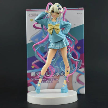 Anime Sugar Sugar Chaotian Sauce Figurine NEEDY GIRL OVERDOSE Cute Rain Figures PVC Standing Model Collection Toys Birthday Gift