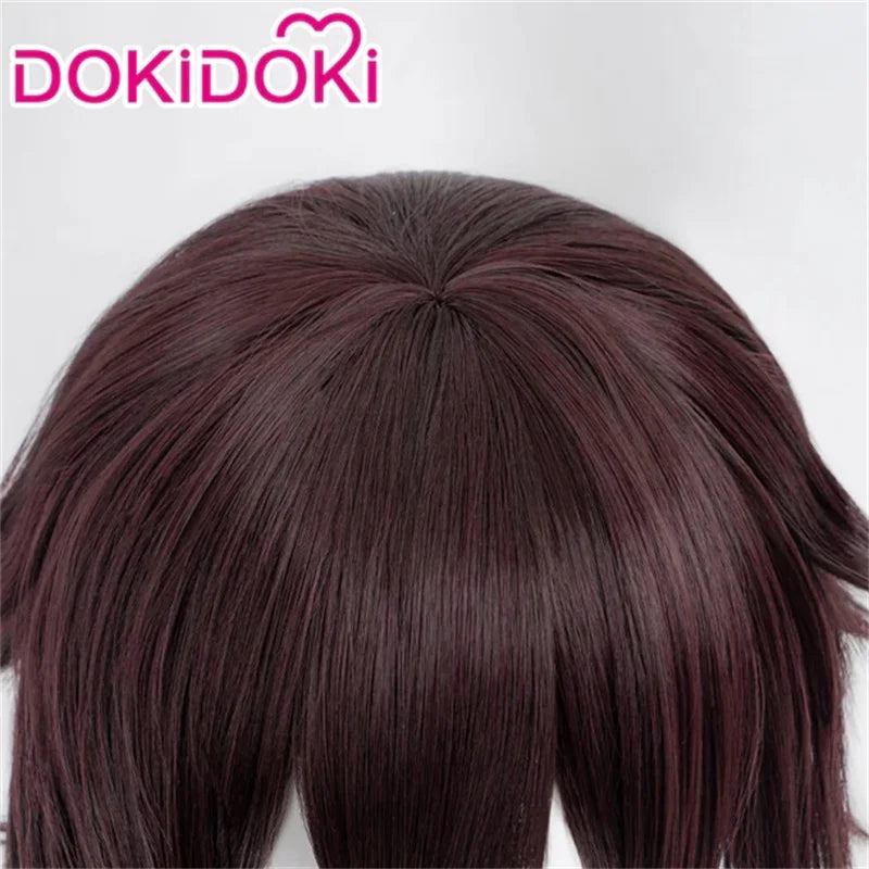 IN STOCK Meguminn Wig Anime Cosplay Wig DokiDoki Meguminn Cosplay Women Cute Long Brown Hair Heat Resistant Free Wig Cap