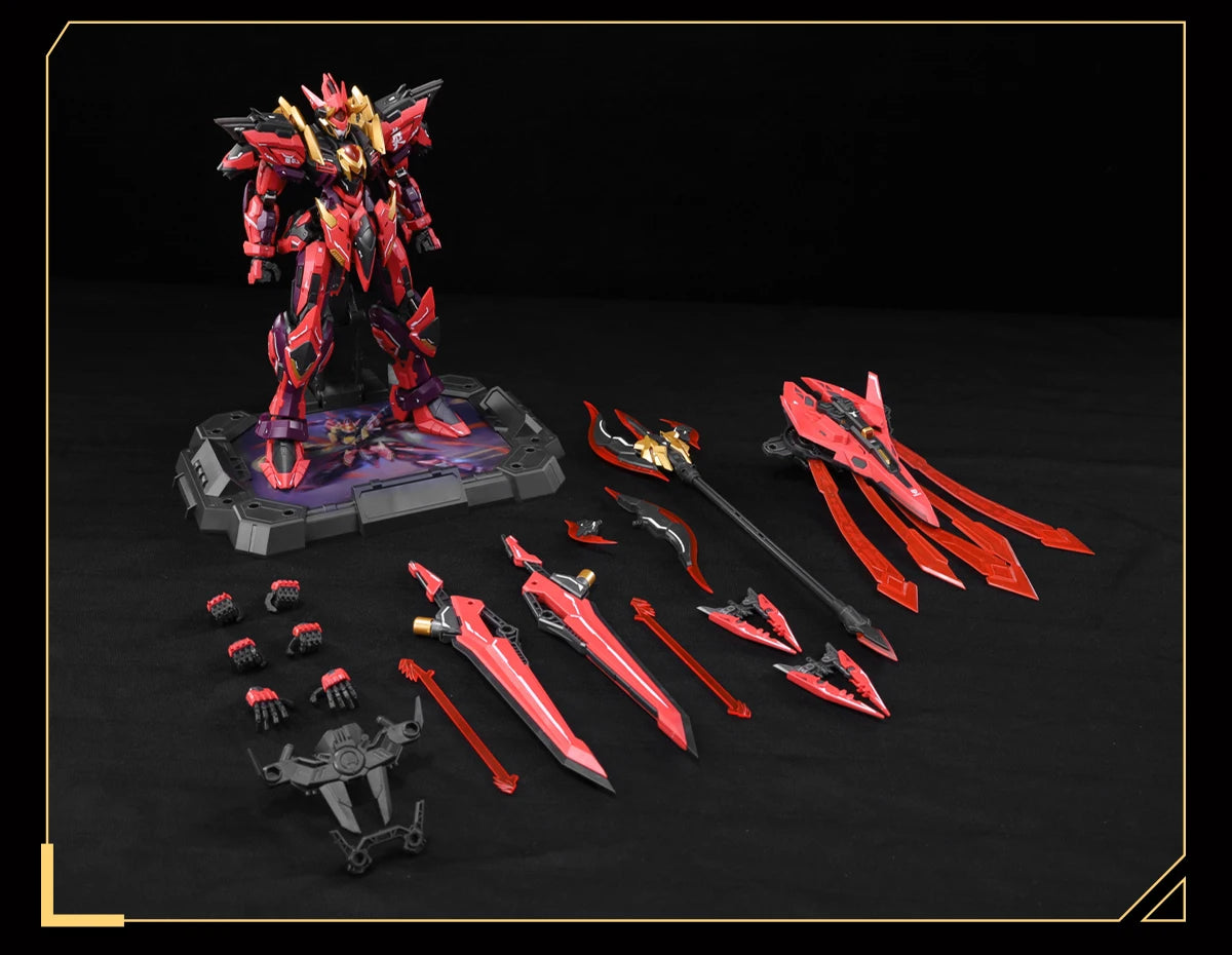 1/100 CANG-TOYS World God Battle YANDI Series Alloy Frame Metal Skeleton Fully Poseable Action Figure Assembly Model Fans Gifts