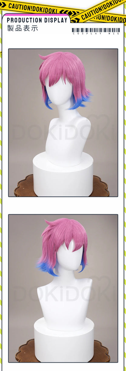 Ramona Flowers Wig Anime Scott Pilgrim Takes Off Cosplay Wig DokiDoki  35cm Short Hair Ramona Flowers Cosplay Free Cap