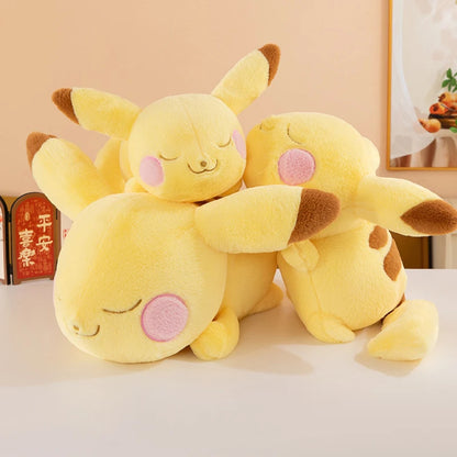 40/70cm Cartoon Large Pikachu Pillow Pokemon Plush Toys Doll Cute Ornament Stuffed Plushie Pikachued Pokémon Gift for Children