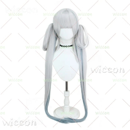 BWuthering Waves JinHsi Cosplay Costume Adult Polyester Set - wig / XXL
