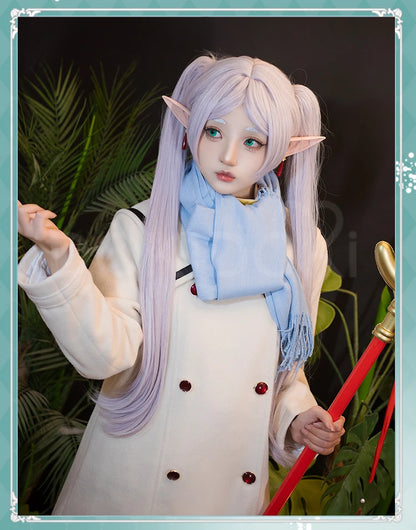 Frieren Himmel Fern Cosplay Costume Anime Frieren: Beyond Journey's End【XS-2XL】DokiDoki-R Women Winter Costume Plus Size