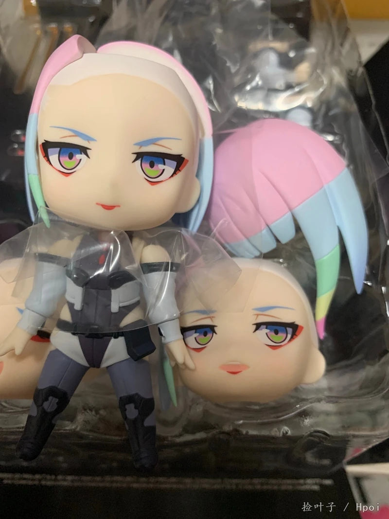 10cm Cyberpunk Edgerunners #2125 David Anime Figure Super Hacker #2109 Lucy Action Figure Street Boy Figurine Collection Toys