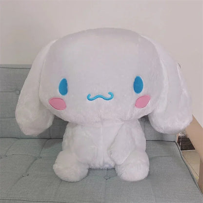 Lovely Cinnamoroll Plush Toy Cartoon Stuffed Anime White Dog Plushies Cuddly Doll Throw Pillow Birthday Gifts Girl