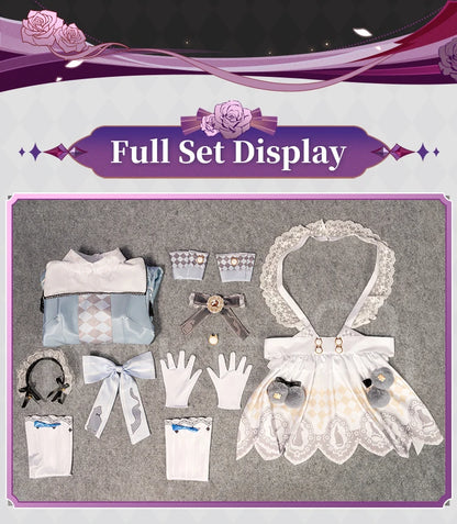 IN STOCK Nikki Cosplay Costume Game Infinity Nikki【S-3XL】DokiDoki-R Women Cute Lolita Dress Floral Memory Plus Size