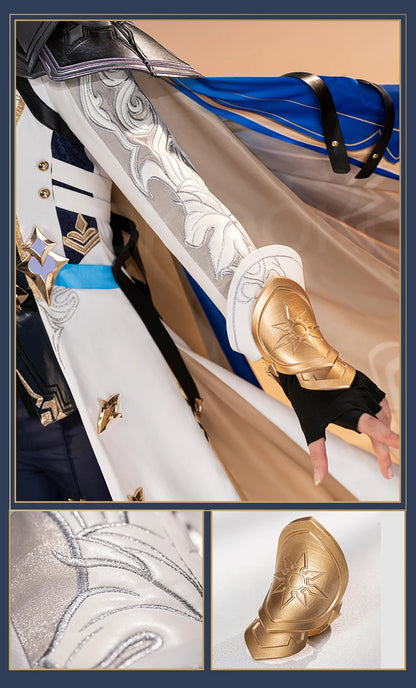 Phainon Cosplay Costume Game Honkai: Star Rail DokiDoki-SR HSR Phainon Cosplay Metal Accessories Men Halloween Costume