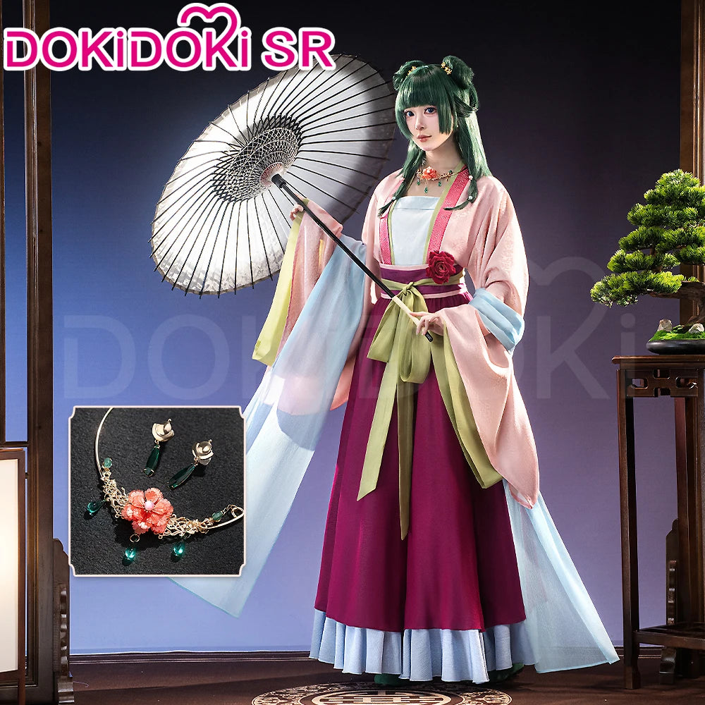 IN STOCK Maomao Cosplay Costume Anime The Apothecary Diaries【XS-3XL】DokiDoki-SR Mao Mao Upgraded Dress Plus Size