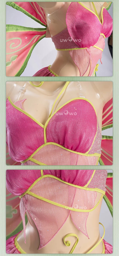 PRE SALE UWOWO Flora Cosplay Anime Flora S4 Fairy Club Transformation Cosplay Costume S-3XL Halloween Costume