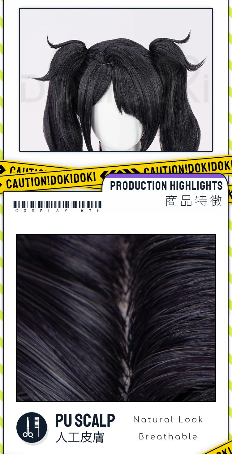 IN STOCK KAngel / Ame-chan Cospaly Wig Game NEEDY GIRL OVERDOSE Cosplay DokiDoki Halloween NEEDY GIRL OVERDOSE Cute Wig Free Cap