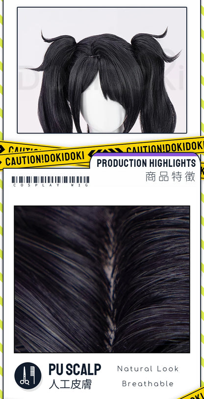 IN STOCK KAngel / Ame-chan Cospaly Wig Game NEEDY GIRL OVERDOSE Cosplay DokiDoki Halloween NEEDY GIRL OVERDOSE Cute Wig Free Cap