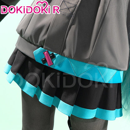 IN STOCK Mikuu Cosplay Costume Anime【S-3XL】DokiDoki-R Women Cute Dress Costume Mikuu Cosplay Headdress Plus Size