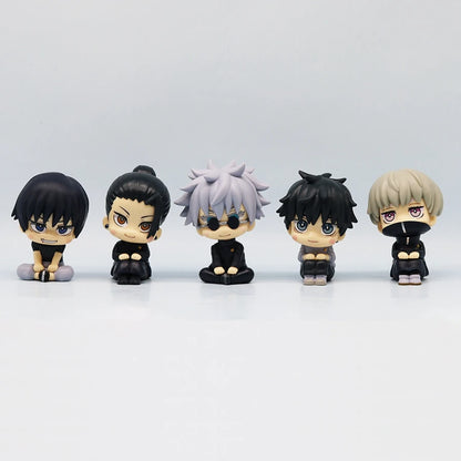 10cm Jujutsu Kaisen Anime Figure Look Up Chousou Action Figure Q Version Satoru Gojo/Geto Suguru Figurine PVC Collection Toys