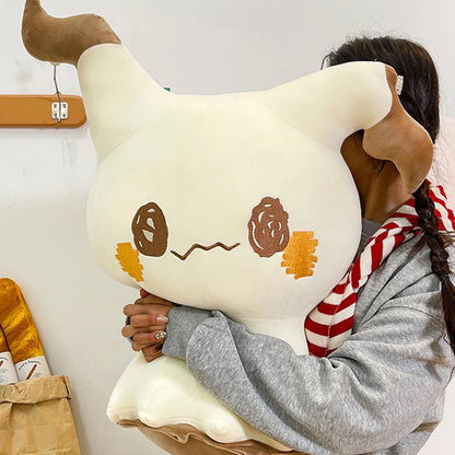 35/95cm Mimikyu Large Pokemon Plush Toys Anime Doll Cartoon Pikachu Pokémon Plushie Kawaii Stuffed Gift for Kids Birthday Xmas