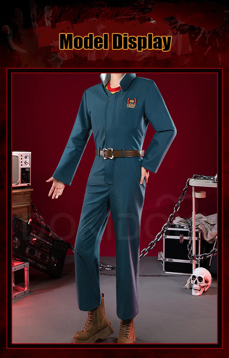 IN STOCK Anya Curly Daisuke Cosplay Costume Game Mouthwashing【XS-3XL】DokiDoki-R Uniform Halloween Anya Cosplay Wig Plus Size